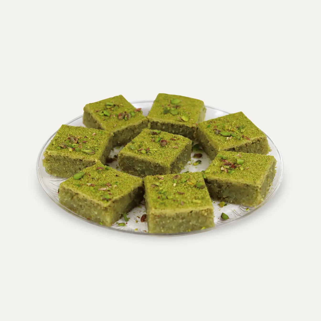 Pistazien Grießkuchen (Basbuseh)